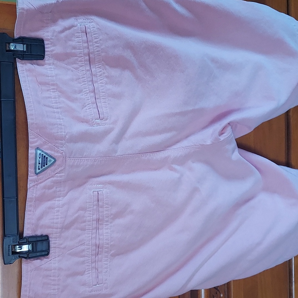 Columbia pink shorts size size 10 - Picture 2 of 3